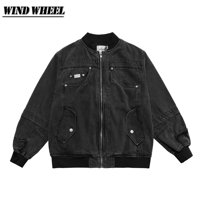 Hip Hop Men Clothing 2021 Fashion Jackets Coat Zipper Harajuku Cotton 2021 Autumn Winter Vintage Casual Women Denim Jackets Coat 
Hip Hop Men Clothing 2021 Fashion Jackets Coat Zipper Harajuku Cotton 2021 Autumn Winter Vintage Casual Women Denim Jackets Coat