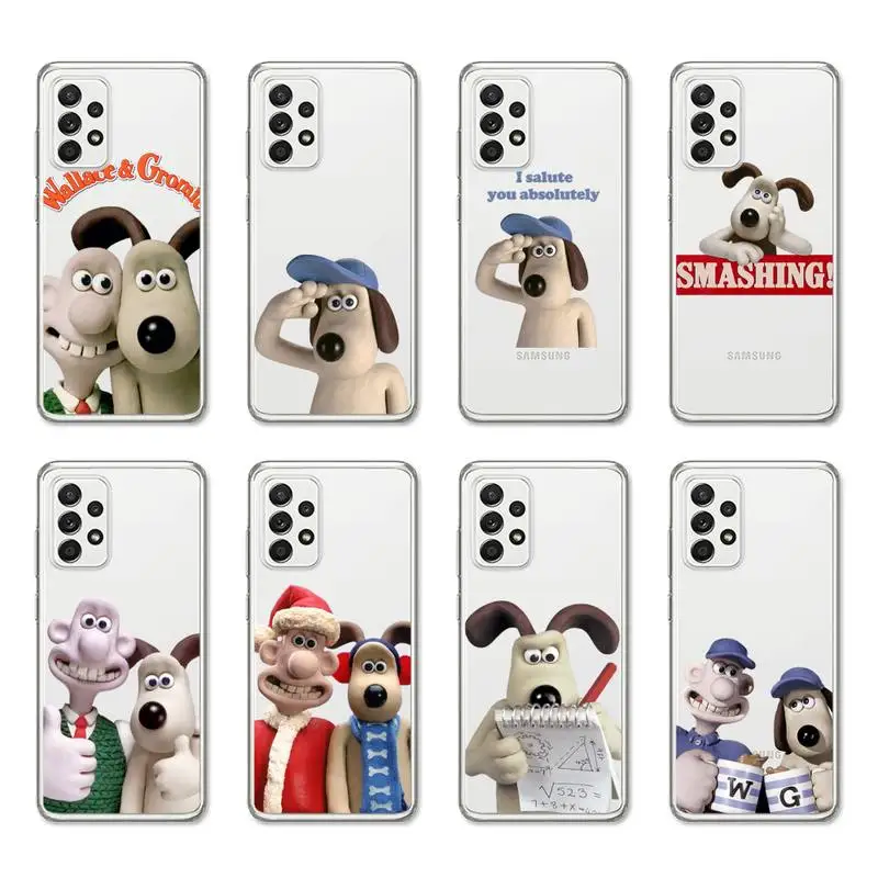 Wallace And Gromit Phone Case For Samsung A30 A50 S A10 A12 A20 A21S A31 A40 A51 A52 A70 A71 Transparent Cover
Wallace And Gromit Phone Case For Samsung A30 A50 S A10 A12 A20 A21S A31 A40 A51 A52 A70 A71 Transparent Cover