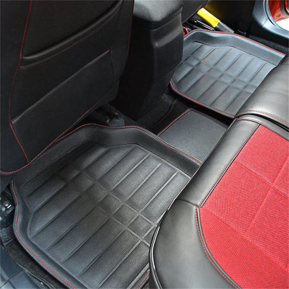 5pcs Black Leather Universal Auto Car Floor Mats Front Rear Liner Weather Set Car Accessories
5pcs Black Leather Universal Auto Car Floor Mats Front Rear Liner Weather Set Car Accessories