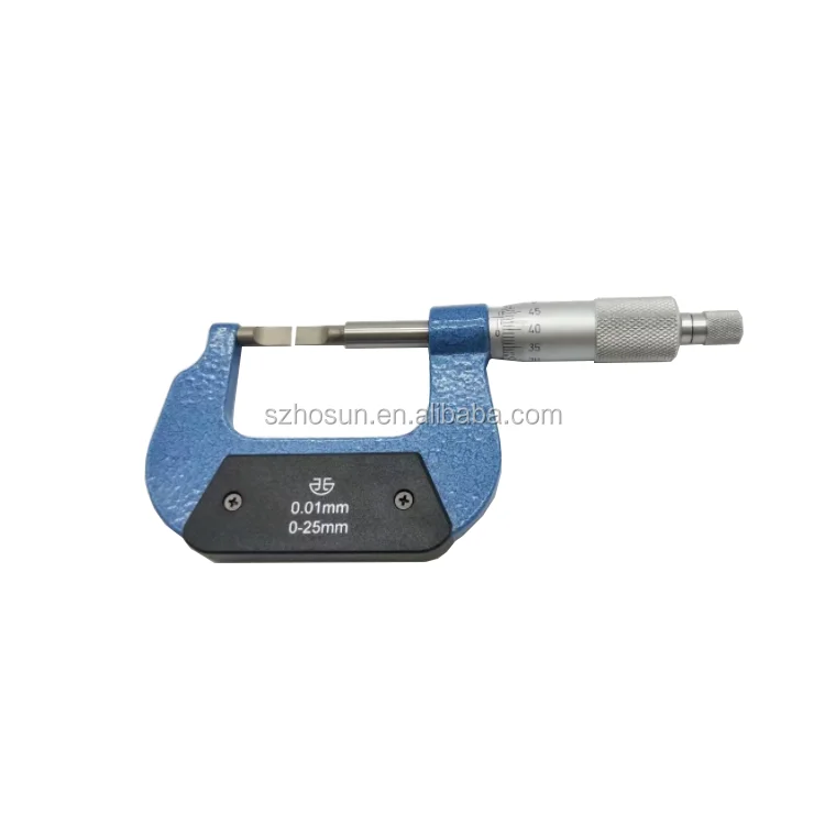High precision China supplier 0-25mm A model type 0.75 head machine micrometer
High precision China supplier 0-25mm A model type 0.75 head machine micrometer