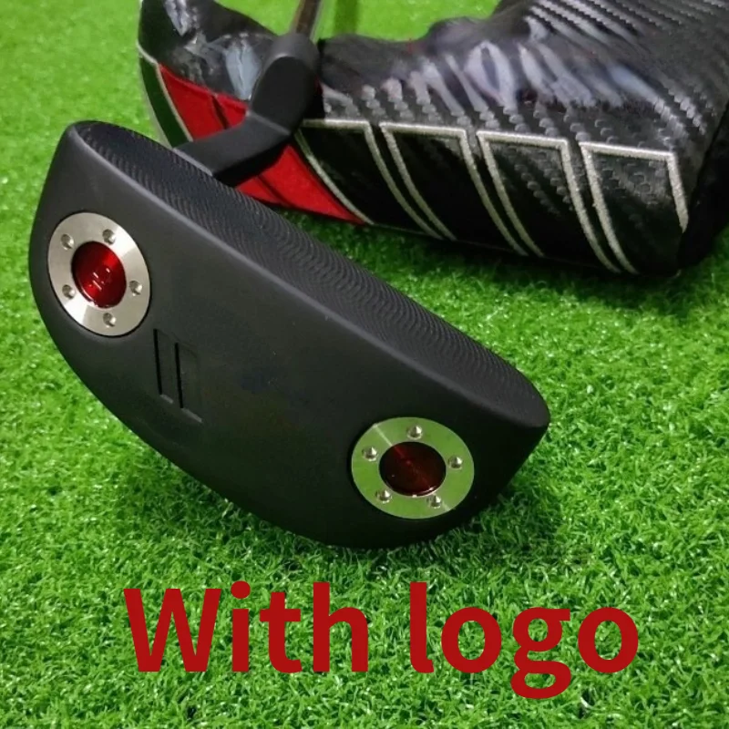 New golf putter left hand right hand putter black left hand small semicircle putter
New golf putter left hand right hand putter black left hand small semicircle putter