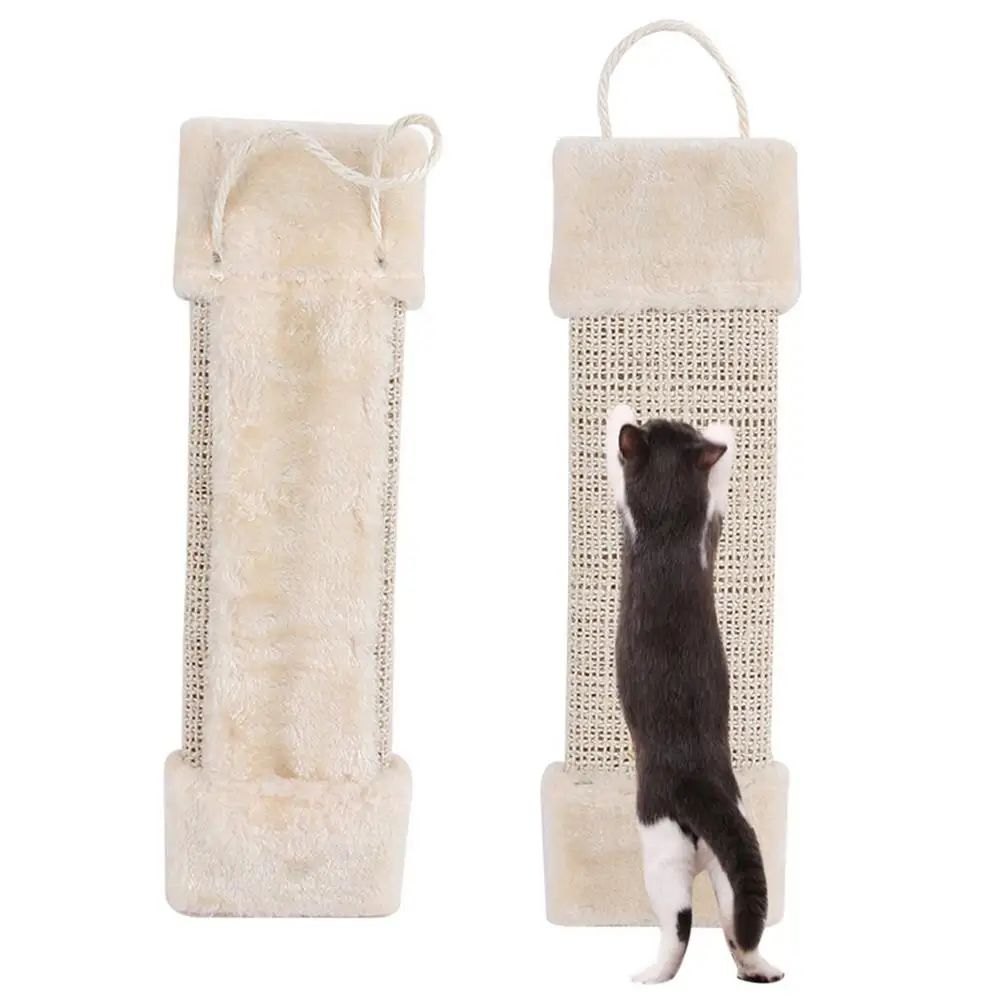 Cat Scratch Board Pet Kitten Wall Scratching Hand-held Mat Post Pet Sisal Cat Climbing Frame Scratching Pet Plush Toys
Cat Scratch Board Pet Kitten Wall Scratching Hand-held Mat Post Pet Sisal Cat Climbing Frame Scratching Pet Plush Toys