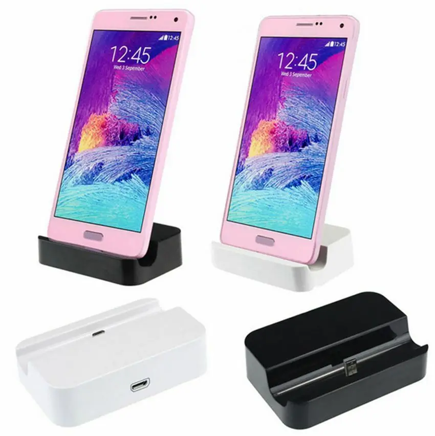 Настольная зарядная док-станция Micro USB для Samsung Galaxy S3 S4 S5 Android HTC | Мобильные