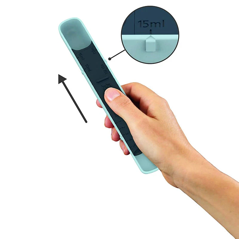 Plastic Measuring Spoon 12-speed Adjustable Scale Dosing Spoon Baking Tool Teaspoon Measure Kitchen Accessories Measure Tool
Plastic Measuring Spoon 12-speed Adjustable Scale Dosing Spoon Baking Tool Teaspoon Measure Kitchen Accessories Measure Tool