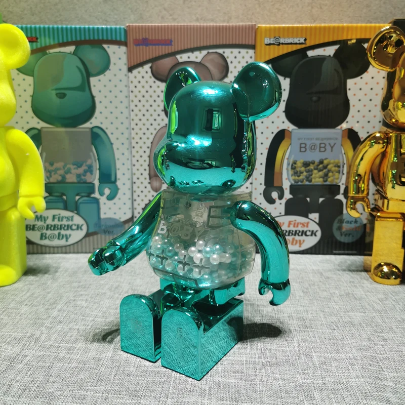 28CM Bearbrick400%Action Figures BE@BRICK Cartoon Blocks Bear Dolls PVC Street Art Collectible Models Toys to Friends Gif
28CM Bearbrick400%Action Figures BE@BRICK Cartoon Blocks Bear Dolls PVC Street Art Collectible Models Toys to Friends Gif