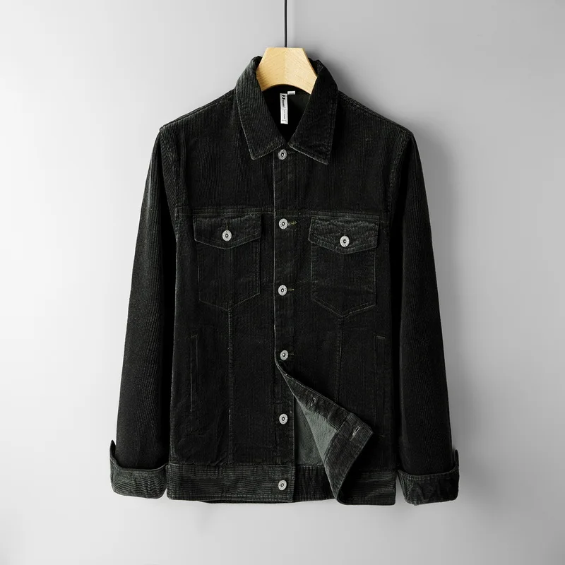 Autumn corduroy cotton jackets men brand long-sleeved jacket for men fashion spring jackets male tops comfortable casaco capas
Autumn corduroy cotton jackets men brand long-sleeved jacket for men fashion spring jackets male tops comfortable casaco capas