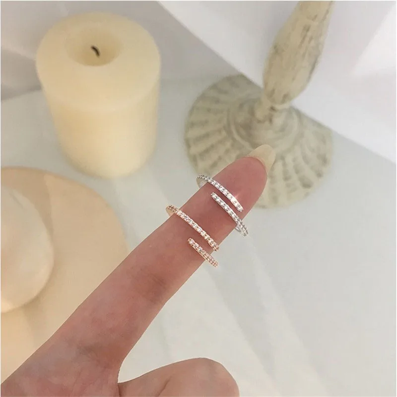 Love Cute Wedding Engagement Rings For Women Micro Pave Crystal Sliver Color Dainty Ring Fashion Jewelry Open
Love Cute Wedding Engagement Rings For Women Micro Pave Crystal Sliver Color Dainty Ring Fashion Jewelry Open