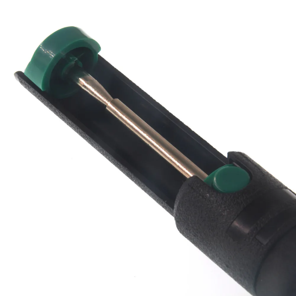 ABS Plastic Desoldering Solder Sucker Soldering Pump Suction Tin Vacuum Removal Tool Replaceable Tips Easy To Operate Clean
ABS Plastic Desoldering Solder Sucker Soldering Pump Suction Tin Vacuum Removal Tool Replaceable Tips Easy To Operate Clean