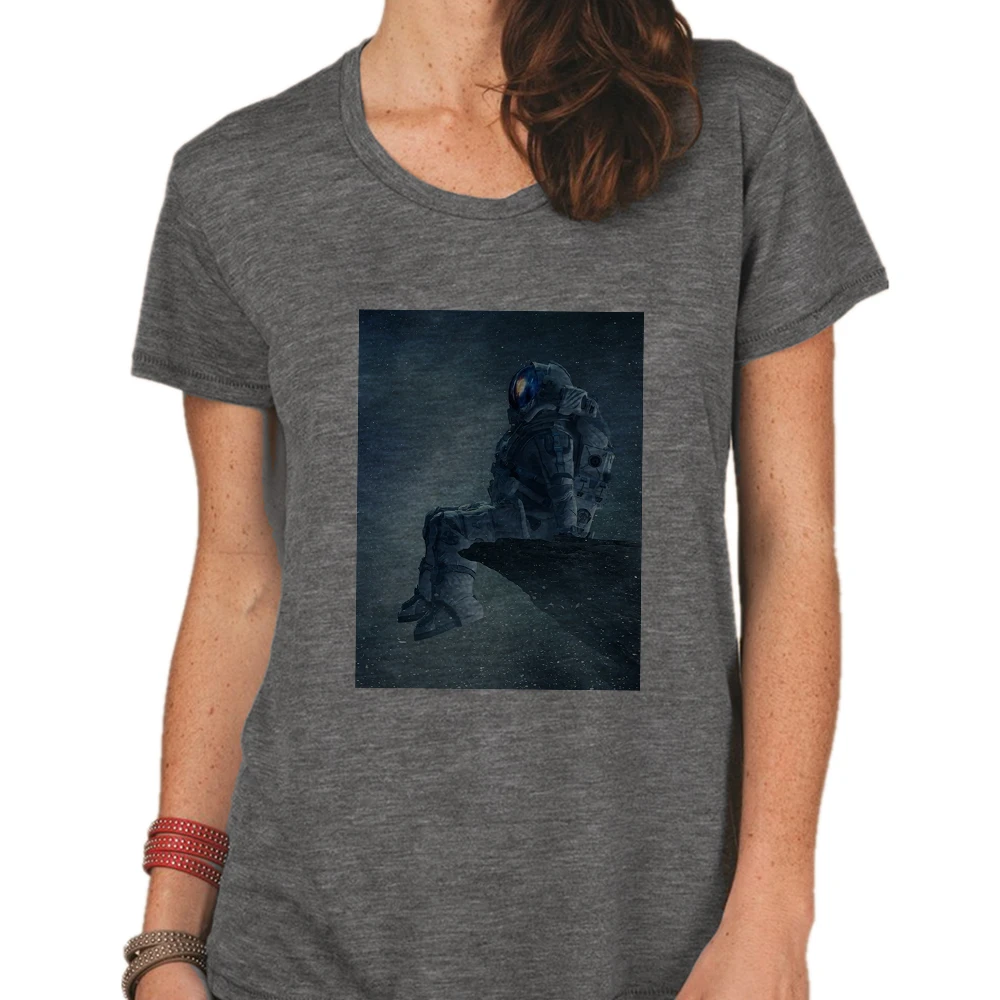 Astronaut and Starry sky Beautiful Print T shirt Women Fashion Harajuku Short sleeve T shirt Cheap Plus Size Grey White Tshirt
Astronaut and Starry sky Beautiful Print T shirt Women Fashion Harajuku Short sleeve T shirt Cheap Plus Size Grey White Tshirt