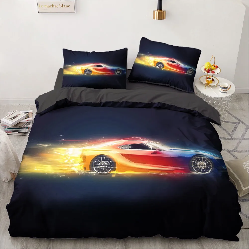 3D Bedding Set Duvet/Quilt Cover Sets Comforter Case Pillowslip King Double Single Full Size Car White Design Custom Bedclothes
3D Bedding Set Duvet/Quilt Cover Sets Comforter Case Pillowslip King Double Single Full Size Car White Design Custom Bedclothes