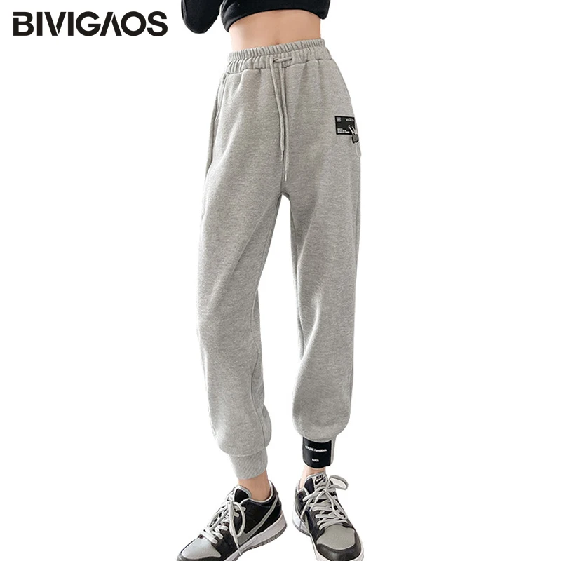 BIVIGAOS Patch Gray Sweatpants Women's Cotton Casual Sports Pants Spring Loose-Fitting Applique INS Tide Leisure Harem Pants
BIVIGAOS Patch Gray Sweatpants Women's Cotton Casual Sports Pants Spring Loose-Fitting Applique INS Tide Leisure Harem Pants