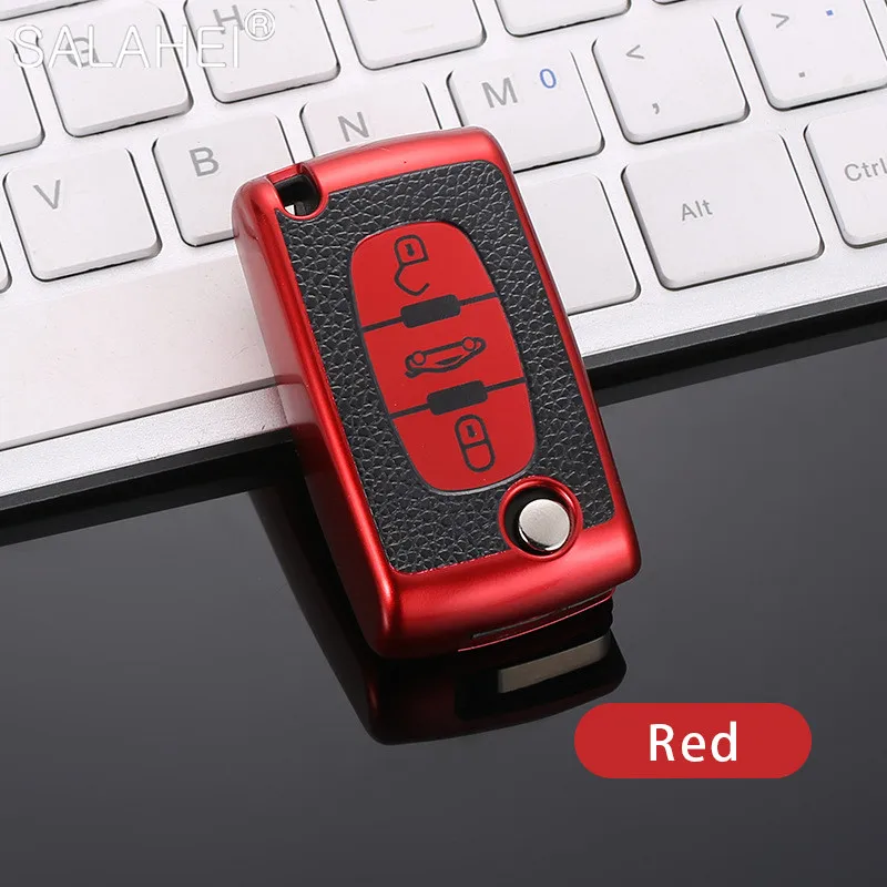 TPU Car Key Case Cover Protection Cover Keychain For Citroen Xsara Picasso C2 C3 C4 C5 C6 C8 For Peugeot 107 206 207 307 308 406
TPU Car Key Case Cover Protection Cover Keychain For Citroen Xsara Picasso C2 C3 C4 C5 C6 C8 For Peugeot 107 206 207 307 308 406