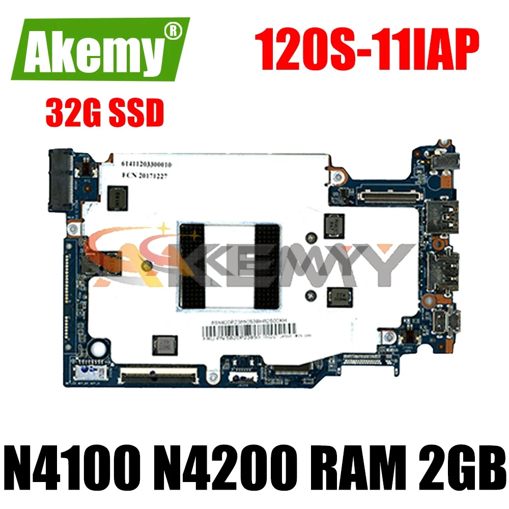 

Для Lenovo 120S-11IAP S130-11IGM ноутбук материнская плата Процессор N3350 N4200 оперативная память 2 Гб на SSD 32 Гб протестированная 100% работа