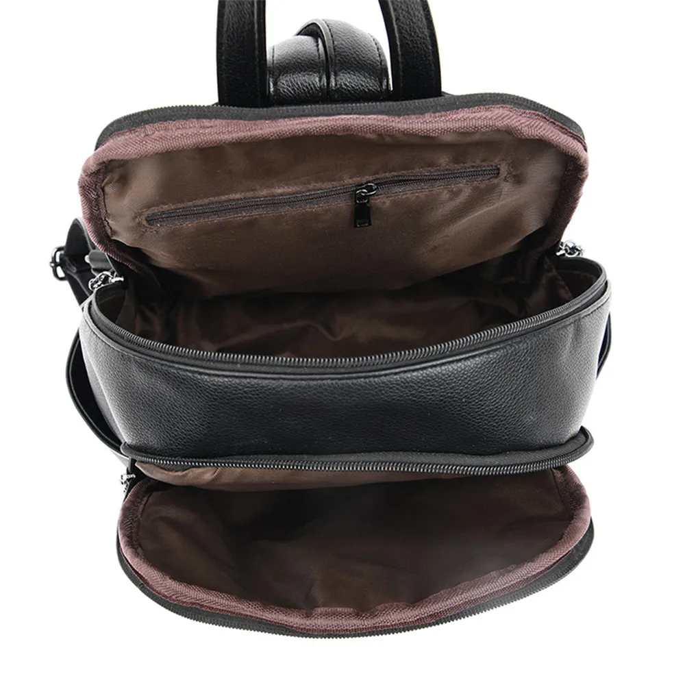 Casual Backpack for Women High Quality Anti-theft School Bag Teenage Girls Real Leather Backpack Ladies Fashion Travel Mochilas 
Casual Backpack for Women High Quality Anti-theft School Bag Teenage Girls Real Leather Backpack Ladies Fashion Travel Mochilas