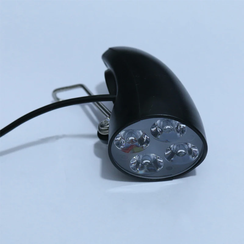 36/48V EBike Headlight Plastic Light Scooter Lamp Two-in-one Switch 4 LED Waterproof Front Headlight With Horn
36/48V EBike Headlight Plastic Light Scooter Lamp Two-in-one Switch 4 LED Waterproof Front Headlight With Horn