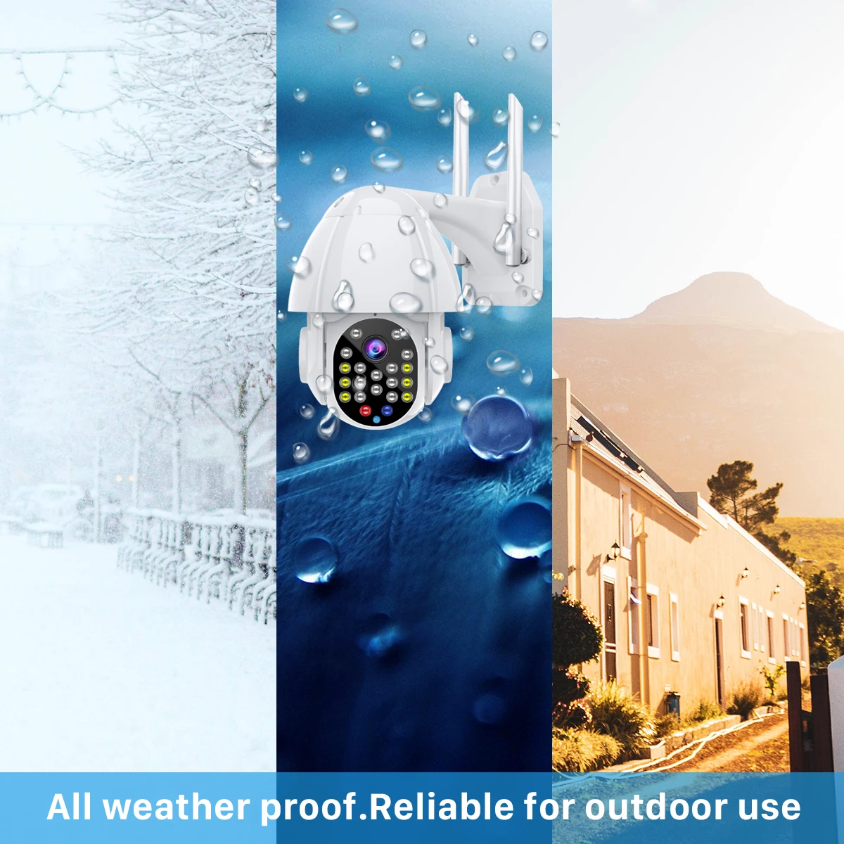 ANBIUX 1080P 3MP PTZ IP Camera Waterproof Outdoor Auto Tracking CCTV Camera Two Way Audio Alarm Security Camera Surveillance
ANBIUX 1080P 3MP PTZ IP Camera Waterproof Outdoor Auto Tracking CCTV Camera Two Way Audio Alarm Security Camera Surveillance