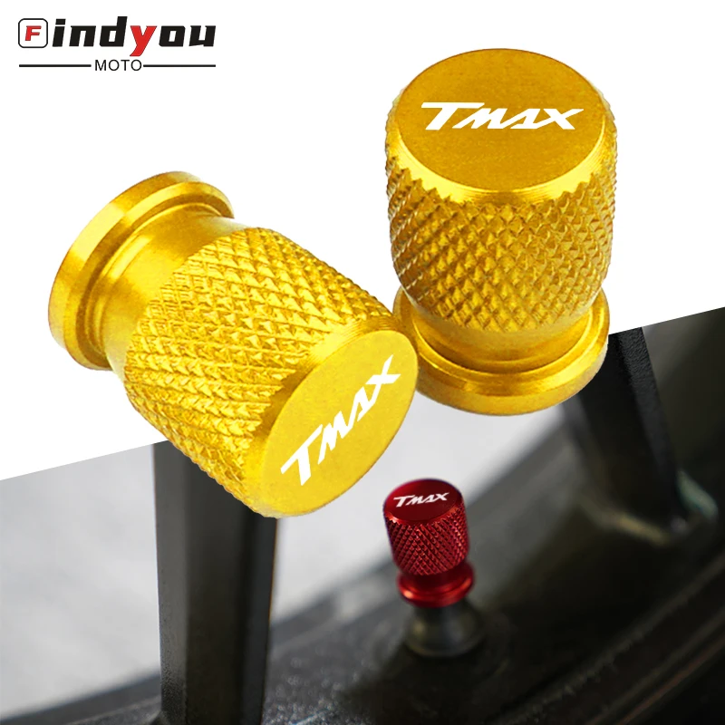 

1 Pair Motorcycle CNC Aluminum Wheel Tire Valve caps For YAMAHA XMAX X-MAX 125 250 300 400 TMAX 500 560 530 SX/DX all year