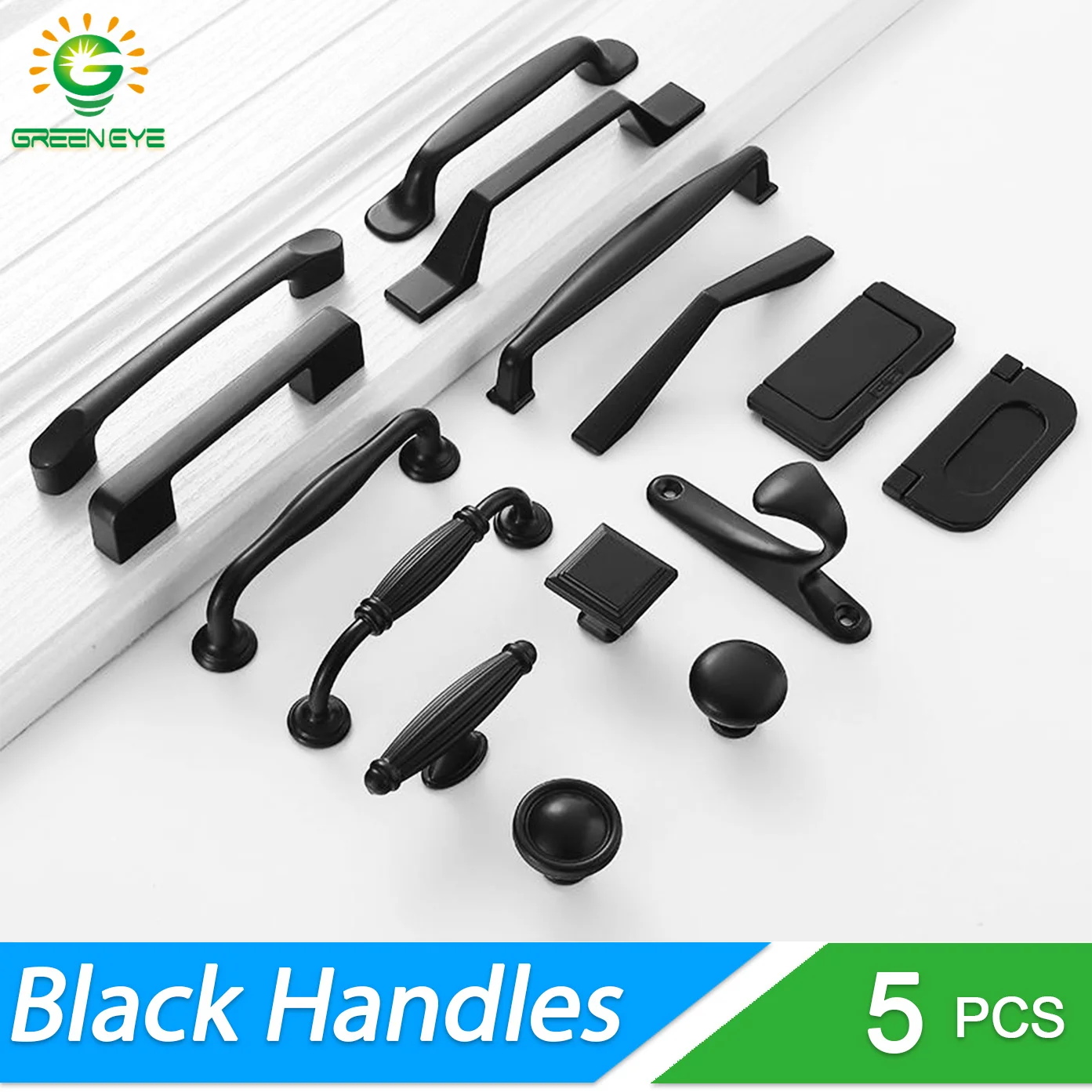Black Handles for Furniture Cabinet Knobs and Drawer Knobs Cabinet Pulls Cupboard Handles Knobs and Kitchen Handles simple style
Black Handles for Furniture Cabinet Knobs and Drawer Knobs Cabinet Pulls Cupboard Handles Knobs and Kitchen Handles simple style