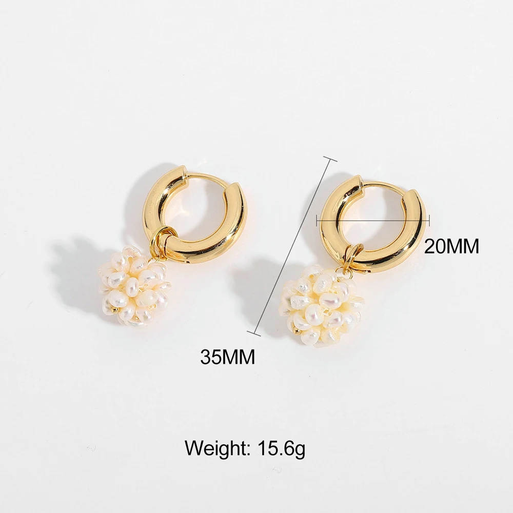 European And American Fashion French Baroque Pearl Earring Bohemia Asymmetric Stud Earrings Women Jewelry Gifts
European And American Fashion French Baroque Pearl Earring Bohemia Asymmetric Stud Earrings Women Jewelry Gifts