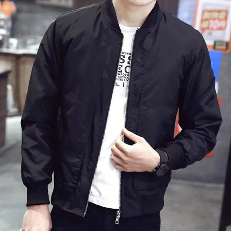 E-BAIHUI New autumn fashion solid color jackets Men Casual Loose Mens Jacket Sportswear Bomber Jacket Mens jackets Coats 3166
E-BAIHUI New autumn fashion solid color jackets Men Casual Loose Mens Jacket Sportswear Bomber Jacket Mens jackets Coats 3166