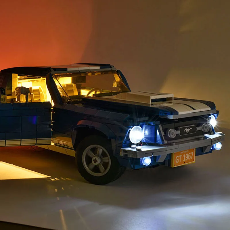 (only light included)LED Light Up Kit Toy For 21047 Ford Mustang Lighting Set Compatile With 10265 11293
(only light included)LED Light Up Kit Toy For 21047 Ford Mustang Lighting Set Compatile With 10265 11293
