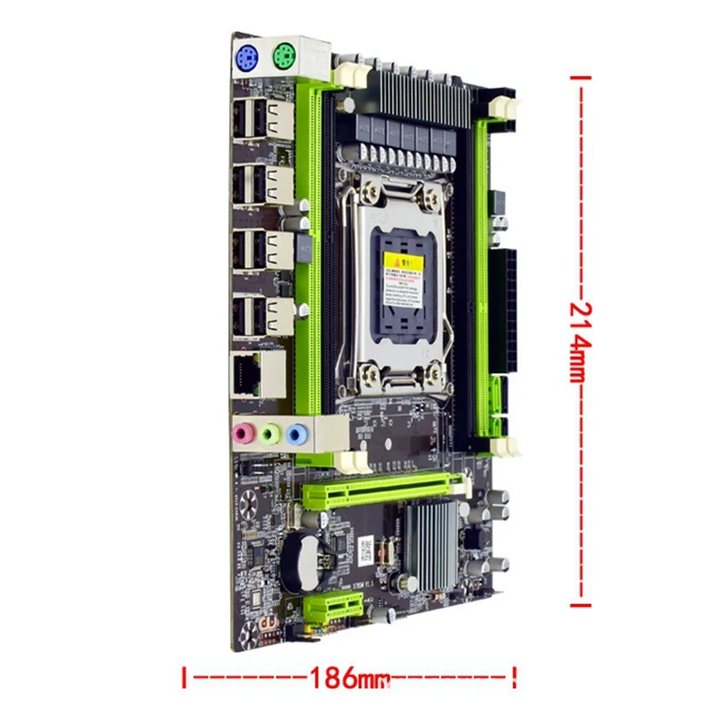 X79S Motherboard DDR3 Four-Channel LGA 2011 Support 4X16G SATA3.0 Motherboard for PC
X79S Motherboard DDR3 Four-Channel LGA 2011 Support 4X16G SATA3.0 Motherboard for PC