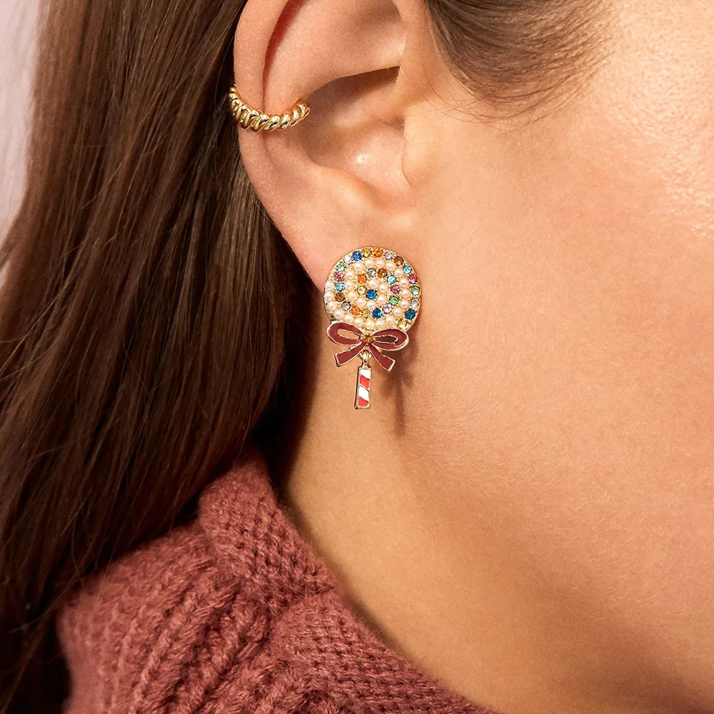 Jusieber New Lollipop Stud Earrings For Women Jewelry Tribal Crystal Lovely Vintage Earring Charm
Jusieber New Lollipop Stud Earrings For Women Jewelry Tribal Crystal Lovely Vintage Earring Charm