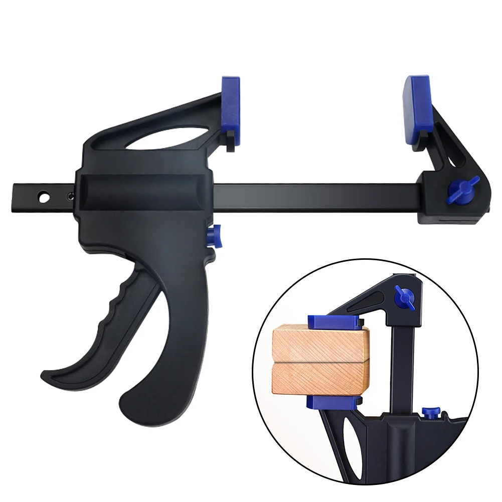 4 Inch 6 inch Quick Ratchet F Clamp Heavy Duty Wood Working Work Bar Clamp Clip Kit Woodworking Reverse Clamping DIY Hand Tools
4 Inch 6 inch Quick Ratchet F Clamp Heavy Duty Wood Working Work Bar Clamp Clip Kit Woodworking Reverse Clamping DIY Hand Tools
