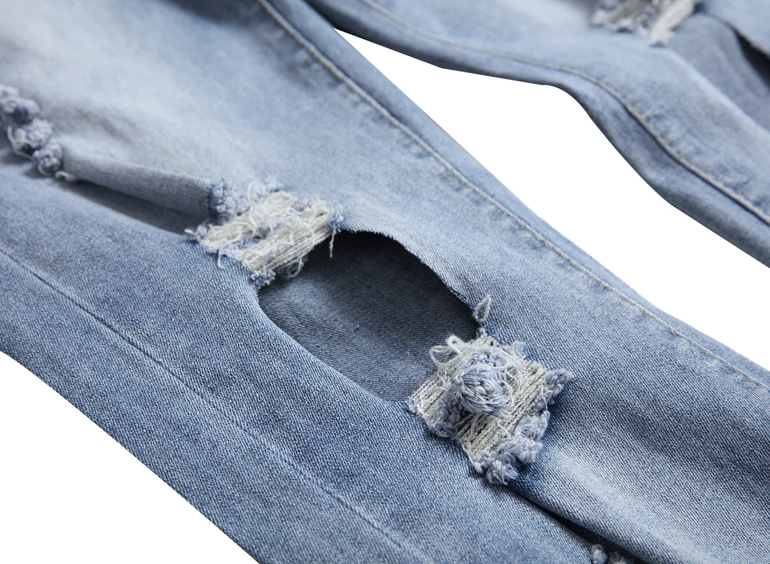 Destroyed Big Holes Jeans for Men Casual Elastic Mens Denim Pants Skinny Fit Jeans Streetwear Stretchy Motor Biker Trousers 42
Destroyed Big Holes Jeans for Men Casual Elastic Mens Denim Pants Skinny Fit Jeans Streetwear Stretchy Motor Biker Trousers 42