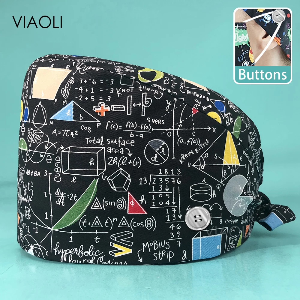 Dental Hospital Scrub Caps cartoon Print Scrubs Women Caps 100%cotton Pet Clinic Work Hat Nursing Scrubs Work Skull Hats Unisex
Dental Hospital Scrub Caps cartoon Print Scrubs Women Caps 100%cotton Pet Clinic Work Hat Nursing Scrubs Work Skull Hats Unisex