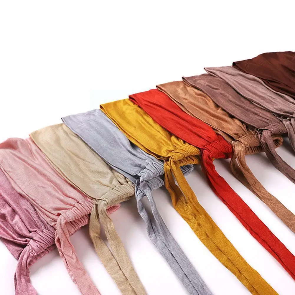 Modal Bottoming Cap Tied Rope Hijab Color Scarf Adjustable Cap Headscarf Modal Cap Elastic Bottoming Women's W5h0
Modal Bottoming Cap Tied Rope Hijab Color Scarf Adjustable Cap Headscarf Modal Cap Elastic Bottoming Women's W5h0
