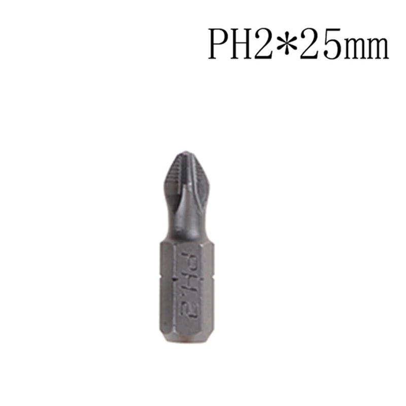 7 Pcs Set Of PH2 Non-slip Electric Screwdriver Bit, Strong Magnetic Cross Bit 25mm 50mm 65mm 70mm 90mm 127mm 150mm
7 Pcs Set Of PH2 Non-slip Electric Screwdriver Bit, Strong Magnetic Cross Bit 25mm 50mm 65mm 70mm 90mm 127mm 150mm