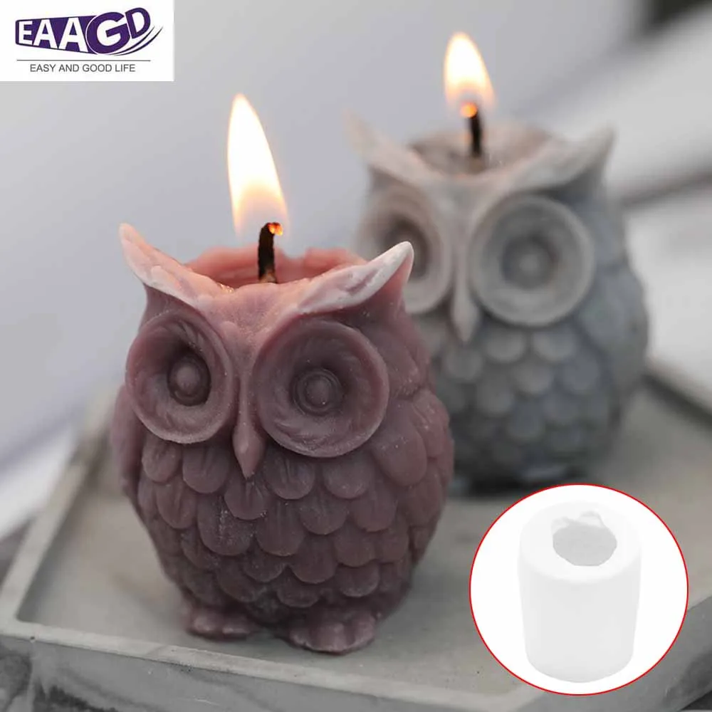 3D Owl Candle Mold - DIY Candle Making Owl Silicone Mould for Cake Decorating Chocolate Fondant Candy Mini Soap Lotion Bar
3D Owl Candle Mold - DIY Candle Making Owl Silicone Mould for Cake Decorating Chocolate Fondant Candy Mini Soap Lotion Bar