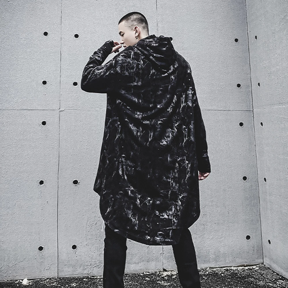 Men Hooded Sweatshirts Black Hip Hop Long Hoodies Fashion Jacket Long Sleeves Cloak Coats Outwear Hot Sale Vintage Hoodies
Men Hooded Sweatshirts Black Hip Hop Long Hoodies Fashion Jacket Long Sleeves Cloak Coats Outwear Hot Sale Vintage Hoodies
