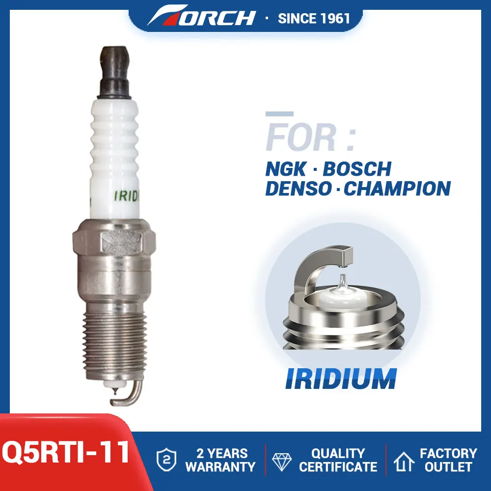 Auto Resistor Bujia Spark Plug High Performance Spark Candles Iridium TORCH Q5RTI-11
Auto Resistor Bujia Spark Plug High Performance Spark Candles Iridium TORCH Q5RTI-11