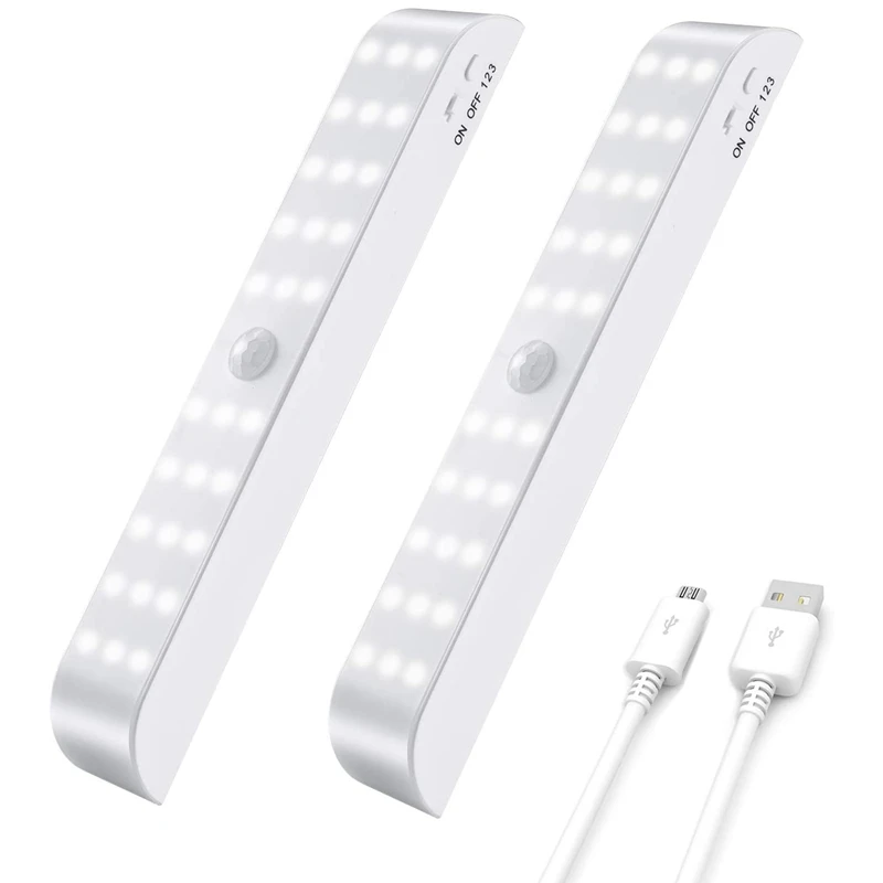 Motion Sensor LED Lights,4 Mode 30-LED Bars Wireless Closet Lights,Under Cabinet Lights,Portable Safe LED Lights Indoor
Motion Sensor LED Lights,4 Mode 30-LED Bars Wireless Closet Lights,Under Cabinet Lights,Portable Safe LED Lights Indoor