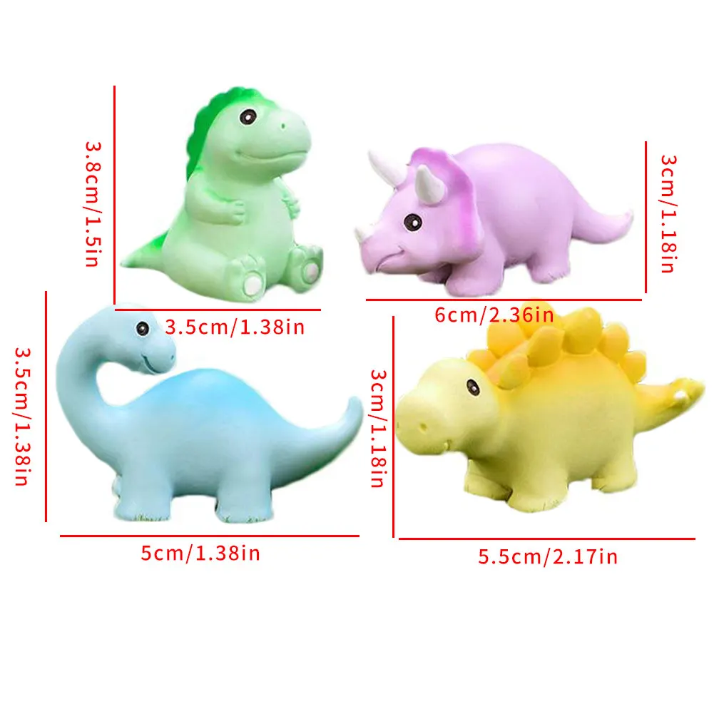 4PCS Resin Dinosaur Decorations Colorful Dinosaur Micro Landscape DIY Home Decor Miniature Garden Ornaments Accessories for Gift
4PCS Resin Dinosaur Decorations Colorful Dinosaur Micro Landscape DIY Home Decor Miniature Garden Ornaments Accessories for Gift