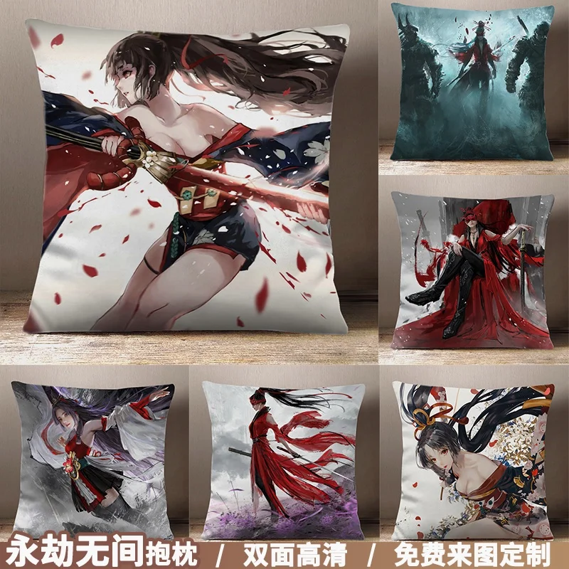 Аниме Naraka: Bladepoint демонический нож Girl квадратная диванная подушка для косплея из мультфильма Студенческая короткая плюшевая диванная подуш... 
Аниме Naraka: Bladepoint демонический нож Girl квадратная диванная подушка для косплея из мультфильма Студенческая короткая плюшевая диванная подуш...