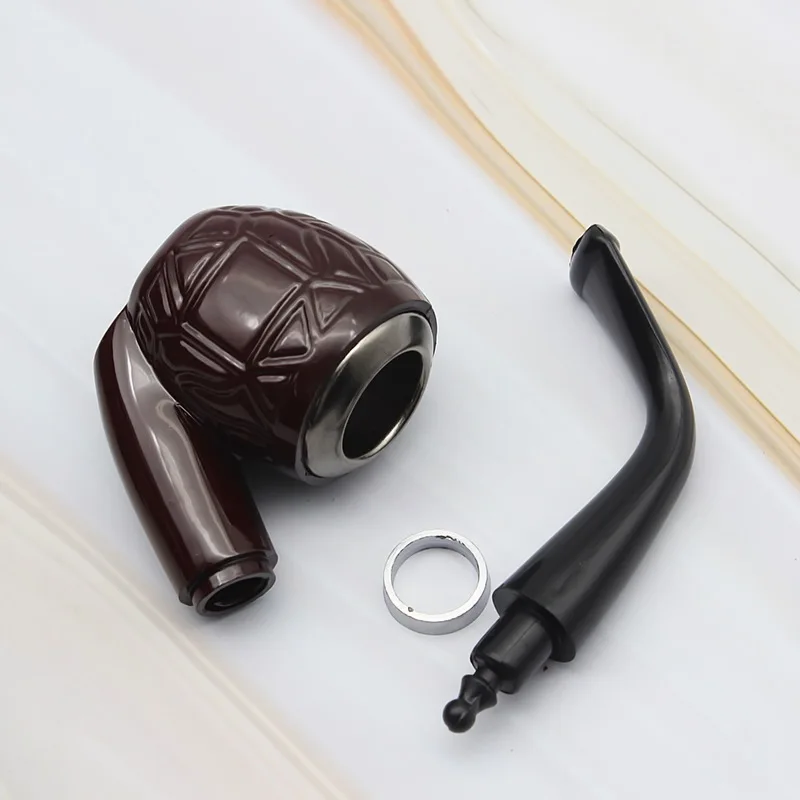 Classic Matel Bowl Pipe Grinder Resin Filter Smoking Pipes Herb Tobacco Cigarette Holder Men Gift
Classic Matel Bowl Pipe Grinder Resin Filter Smoking Pipes Herb Tobacco Cigarette Holder Men Gift
