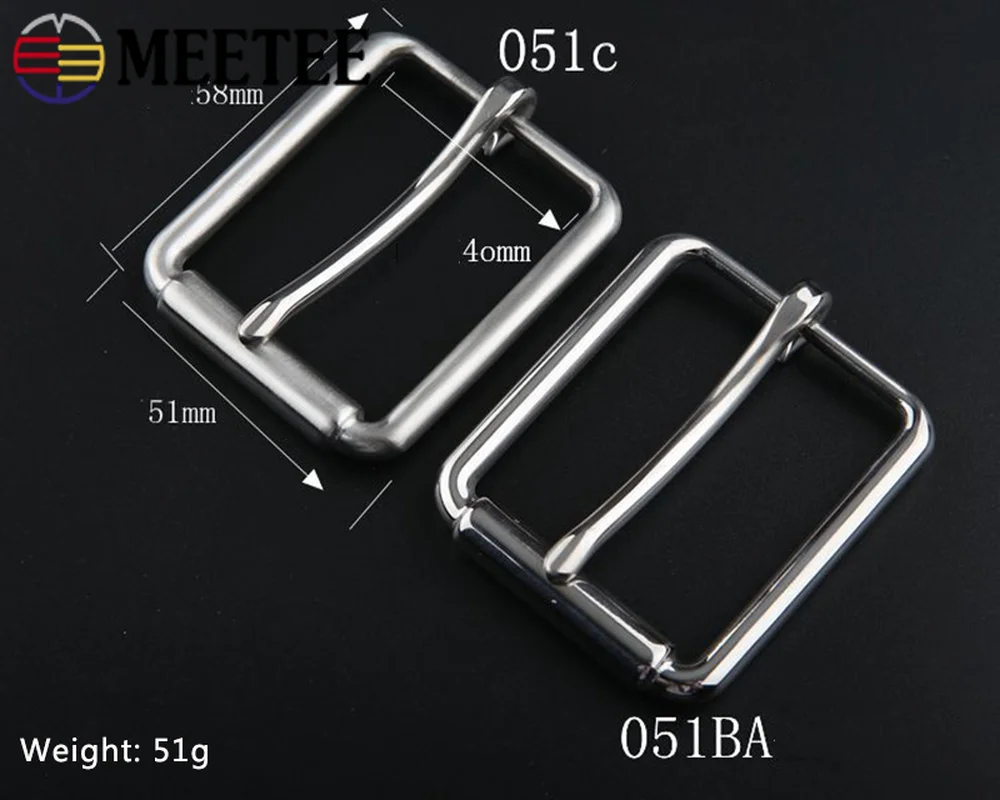 Meetee 1pc 40mm Stainless Steel Belt Buckles High-grade Leisure Pin Buckle Belts Lead DIY Leather Crafts Cowboy Decoration YK007
Meetee 1pc 40mm Stainless Steel Belt Buckles High-grade Leisure Pin Buckle Belts Lead DIY Leather Crafts Cowboy Decoration YK007