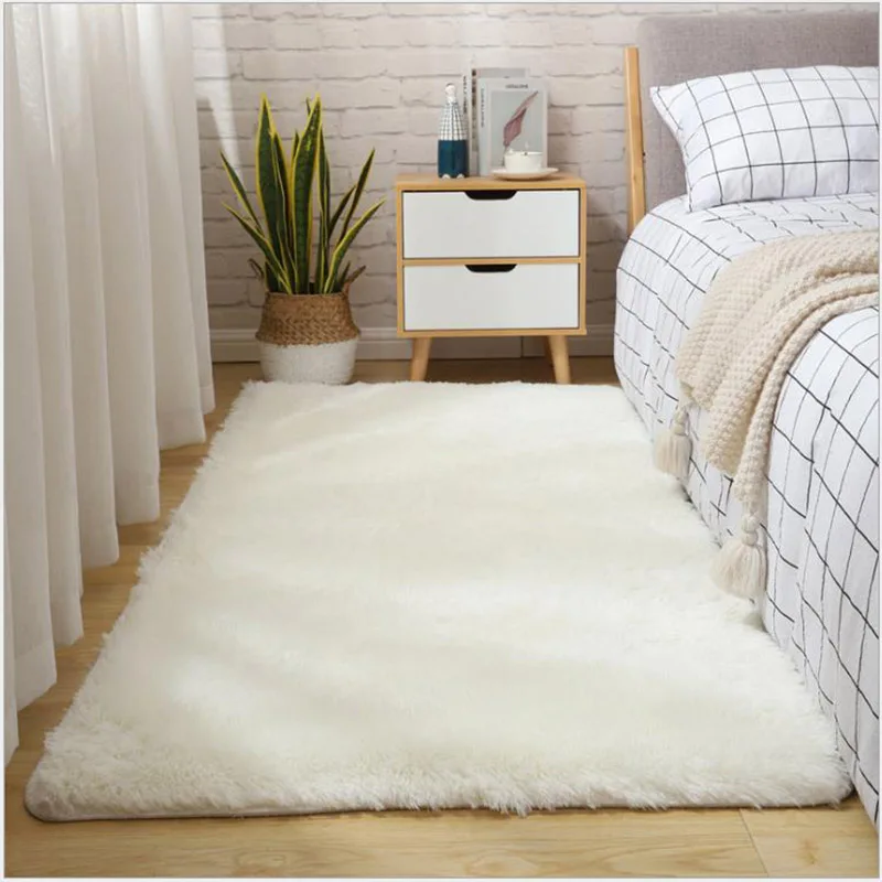 Thick Fluffy Carpets For Living Room Decor Bedside Rug Warm Plush Floor Mats Children's Room Play Mats Silkly Furry Carpet Grey
Thick Fluffy Carpets For Living Room Decor Bedside Rug Warm Plush Floor Mats Children's Room Play Mats Silkly Furry Carpet Grey