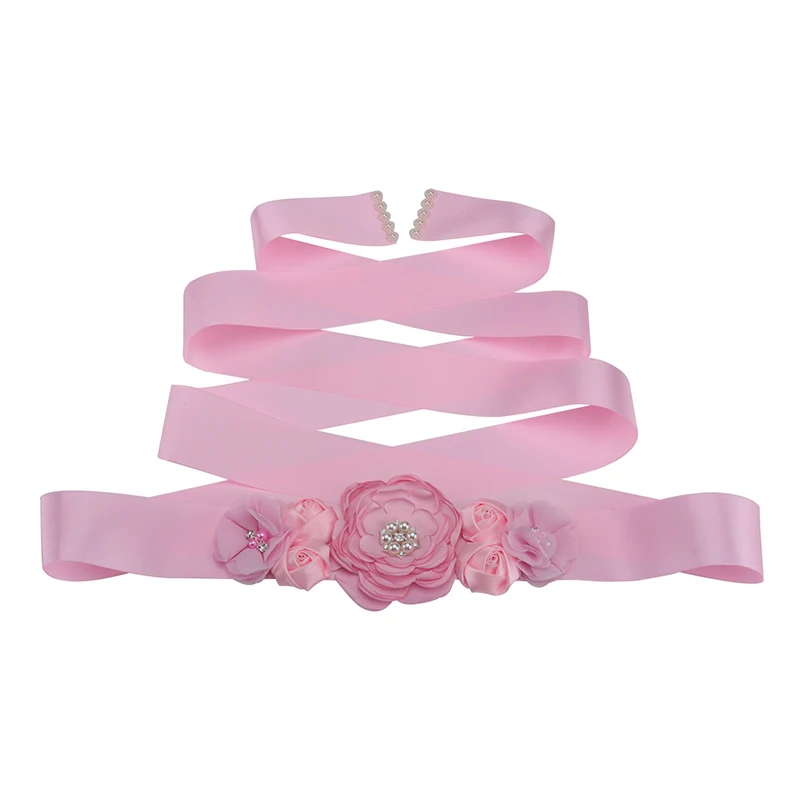 Wedding Accessories Bridal Wedding Belts Satin Flower Sash Woman Girl Sash Belt Wedding Sashes Belt Elegant Flower Pearl Dress
Wedding Accessories Bridal Wedding Belts Satin Flower Sash Woman Girl Sash Belt Wedding Sashes Belt Elegant Flower Pearl Dress