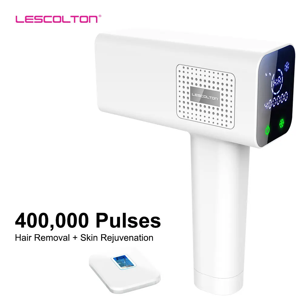 

Lescolton IPL Laser Hair Removal 400000 Flash ICE Cold Epilator Permanent Laser Bikini Trimmer Photorejuvenation Depilador