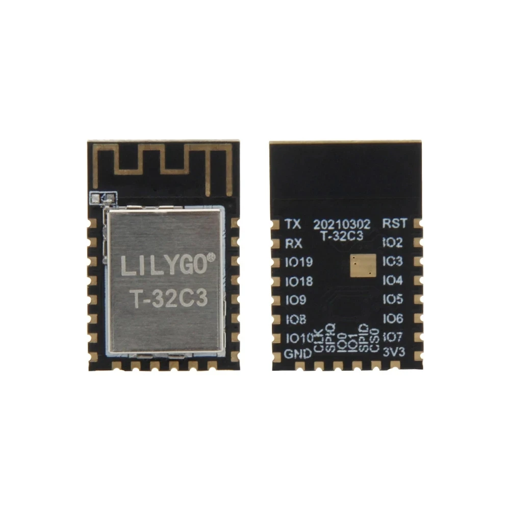 LILYGO® TTGO T-32C3 ESP32-C3 Module RISC-V 32 Bit Microprocessor 4MB Flash Support Wi-Fi Bluetooth
LILYGO® TTGO T-32C3 ESP32-C3 Module RISC-V 32 Bit Microprocessor 4MB Flash Support Wi-Fi Bluetooth