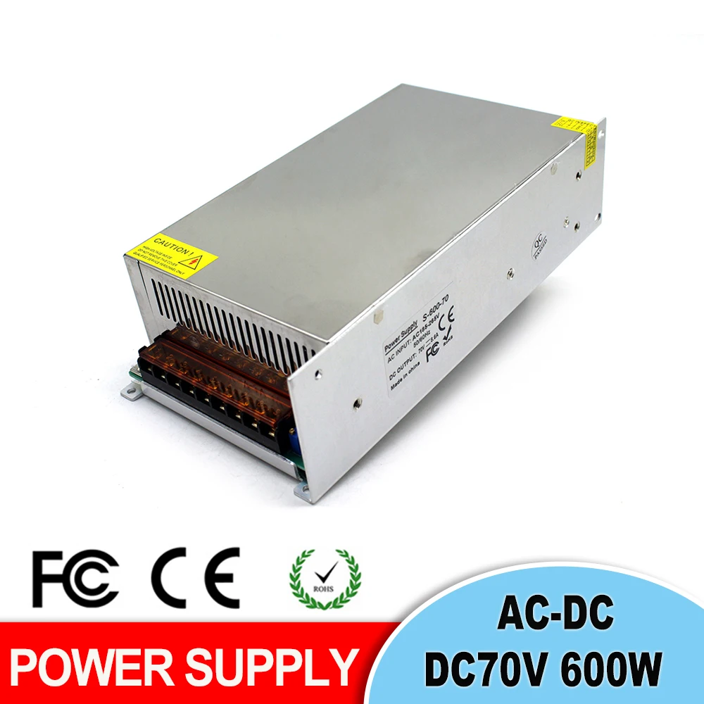 Универсальный AC DC USP 80 в импульсный источник питания 7.5A 600 Вт трансформаторы