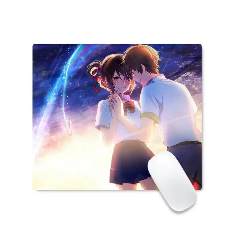 Anime your name love Customized laptop Gaming mouse pad Desk Table Protect Game Office Work Mouse Mat pad Non Cushion
Anime your name love Customized laptop Gaming mouse pad Desk Table Protect Game Office Work Mouse Mat pad Non Cushion