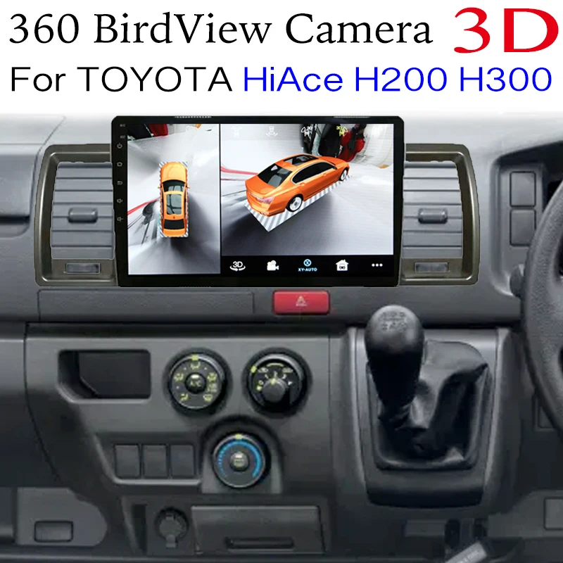For TOYOTA HiAce H200 H300 Car Multimedia GPS Radio Navigation NAVI Player Integrated CarPlay 360 BirdView 3D
For TOYOTA HiAce H200 H300 Car Multimedia GPS Radio Navigation NAVI Player Integrated CarPlay 360 BirdView 3D