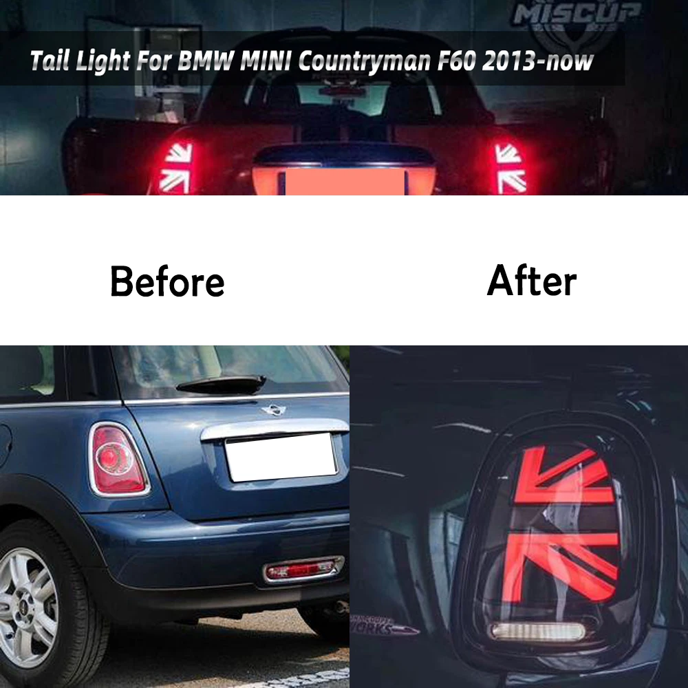 MZORANGE Tail Light For BMW MINI Countryman F60 2013-now White Black Tail Lamp+Turn Signal+Brake+Reverse lights Car Styling
MZORANGE Tail Light For BMW MINI Countryman F60 2013-now White Black Tail Lamp+Turn Signal+Brake+Reverse lights Car Styling