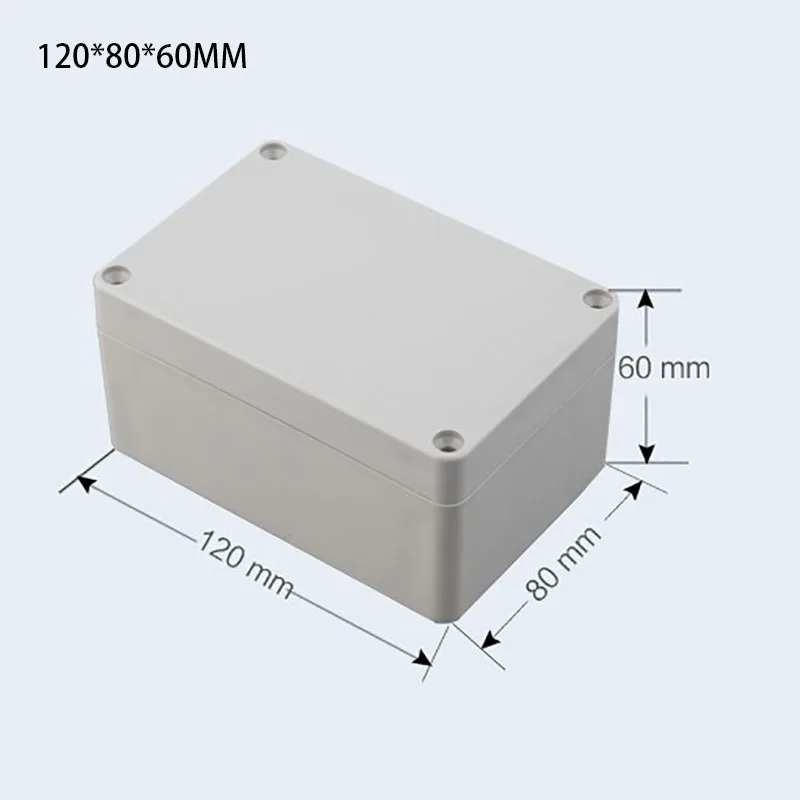 120*80*60mm Plastic Waterproof Meter Junction Box Project Box Inverter Lithium Battery Shell Indoor Control Box
120*80*60mm Plastic Waterproof Meter Junction Box Project Box Inverter Lithium Battery Shell Indoor Control Box