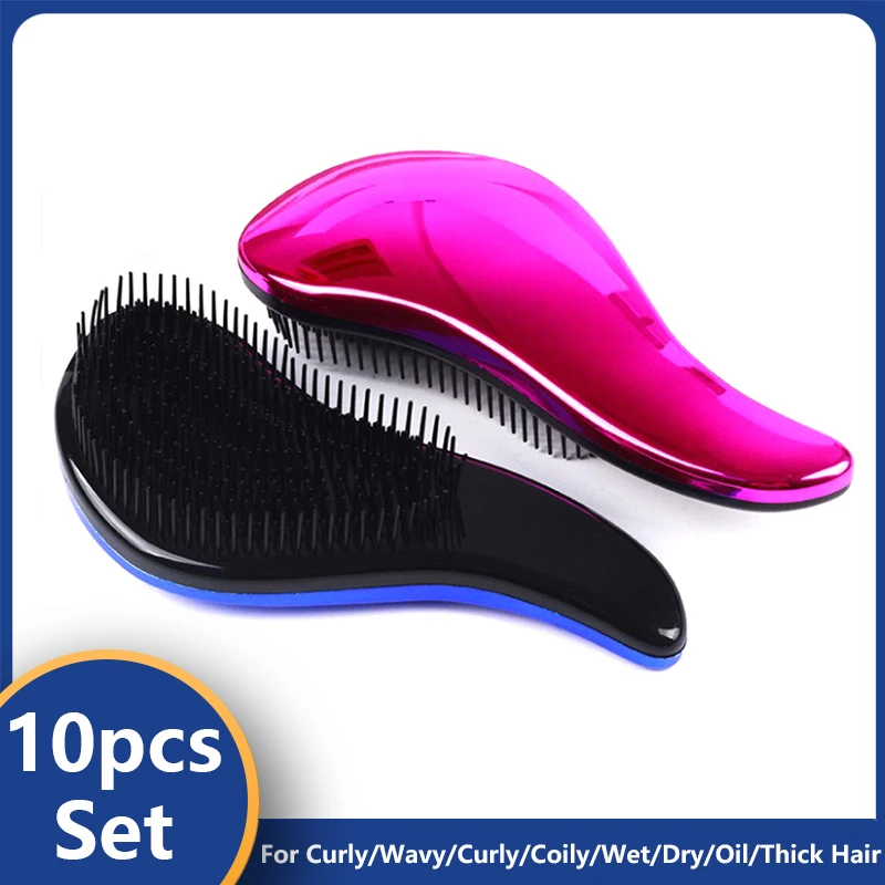 10pcs Detangling Hair Brush Scalp Massage Hair Comb Hairbrush for Curly/Wavy/Curly/Coily/Wet/Dry/Oil/Thick Hair Women Man
10pcs Detangling Hair Brush Scalp Massage Hair Comb Hairbrush for Curly/Wavy/Curly/Coily/Wet/Dry/Oil/Thick Hair Women Man
